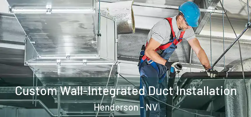  Custom Wall-Integrated Duct Installation Henderson - NV